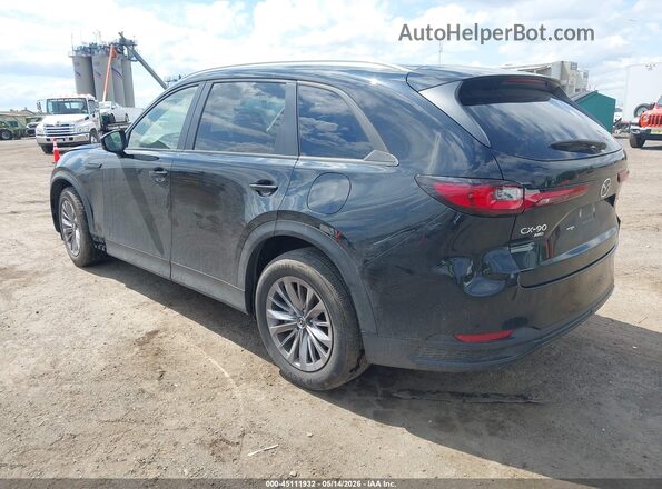 JM3KKAHD8R1189401 2024 MAZDA CX-90 Черный Задняя левая четверть