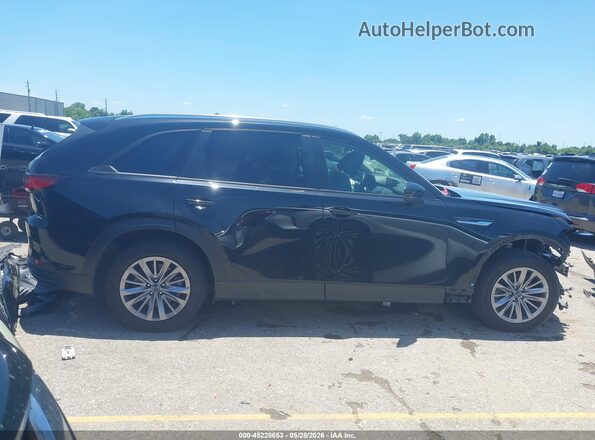 JM3KKAHD8S1195446 2025 MAZDA CX-90 Black Սալոնի 360 աստիճան տեսք