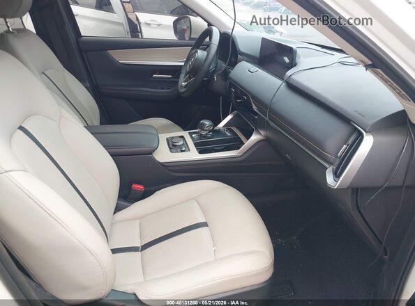 JM3KKBHA3S1226968 2025 MAZDA CX-90 PHEV White Vista interior delantera