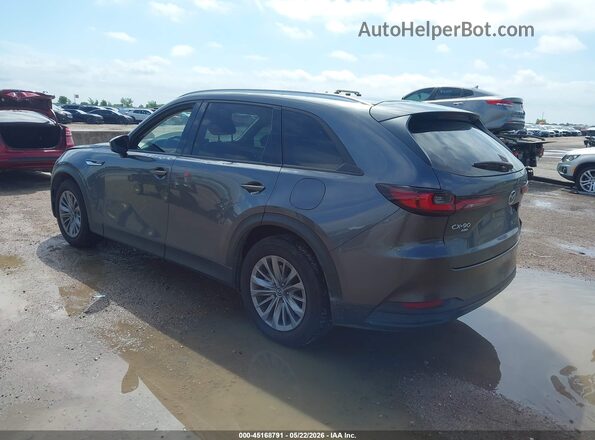 JM3KKBHA6R1135669 2024 MAZDA CX-90 PHEV Gray Rear left