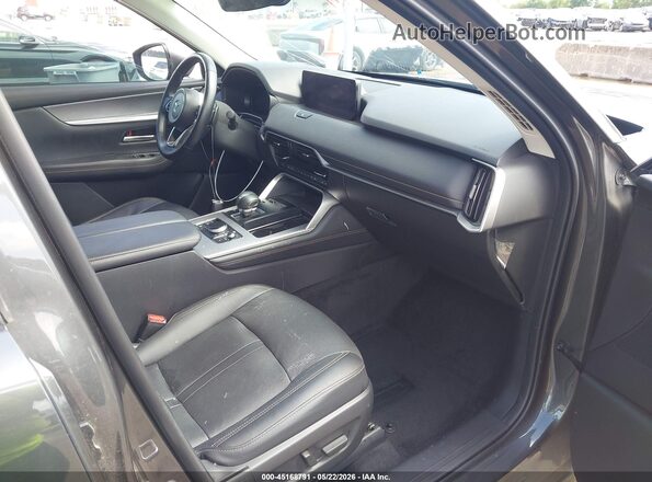 JM3KKBHA6R1135669 2024 MAZDA CX-90 PHEV Gray Front interior view