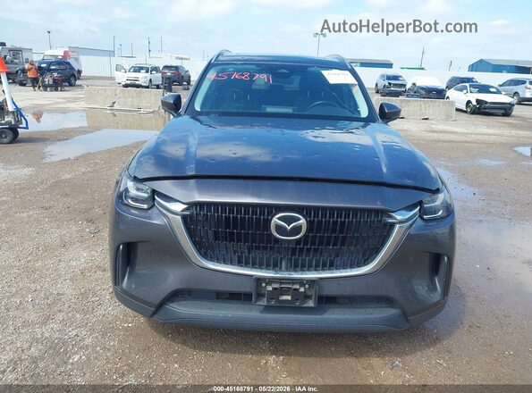 JM3KKBHA6R1135669 2024 MAZDA CX-90 PHEV Gray Front view