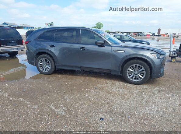 JM3KKBHA6R1135669 2024 MAZDA CX-90 PHEV Gray Rear interior view