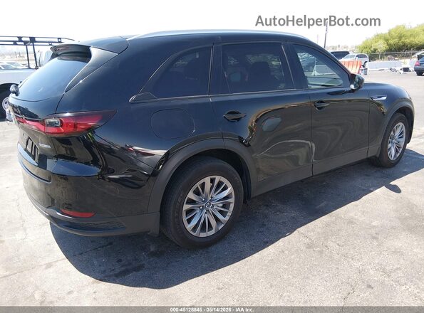 JM3KKBHA6S1237947 2025 MAZDA CX-90 PHEV Черный Задняя правая четверть