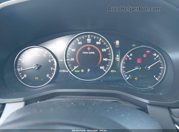 JM3KKBHD0R1177250 2024 MAZDA CX-90 Gray Widok tylnych siedzeń