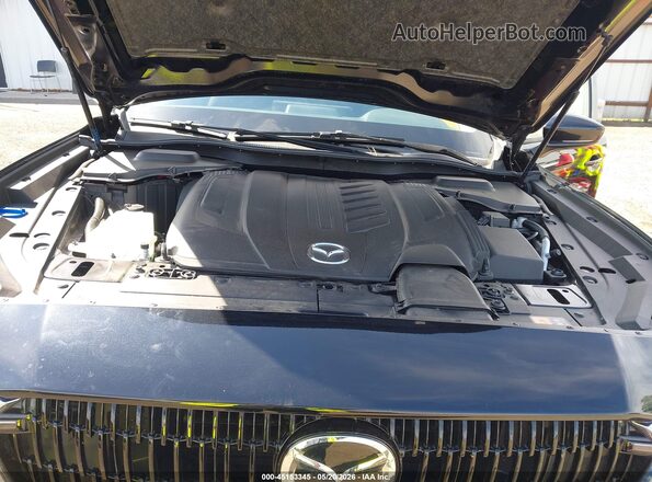 JM3KKBHD3S1239729 2025 MAZDA CX-90 Black Widok z tyłu