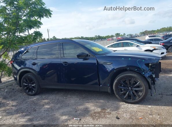 JM3KKCHA0S1206246 2025 MAZDA CX-90 PHEV Dark Blue Սալոնի հետևի տեսք