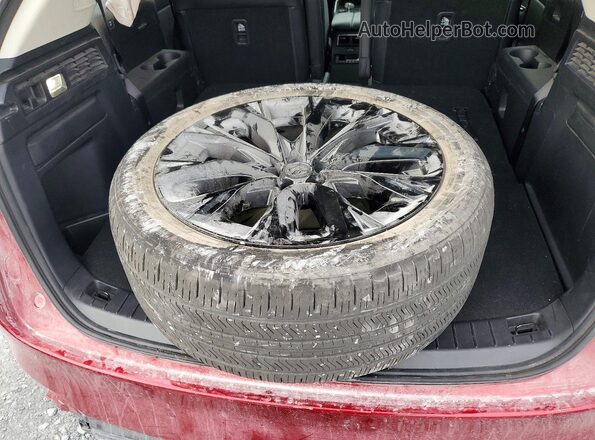 JM3KKCHD1T1363697 2026 MAZDA CX-90 Красный Вид наклейки с VIN-кодом