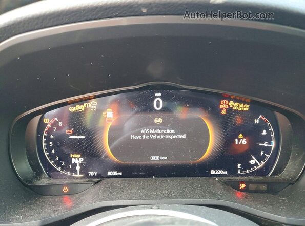 JM3KKCHD1T1363697 2026 MAZDA CX-90 Красный Вид щитка приборов