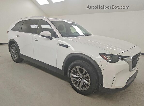 JM3KKCHD7R1149337 2024 MAZDA CX-90 White Przód prawy