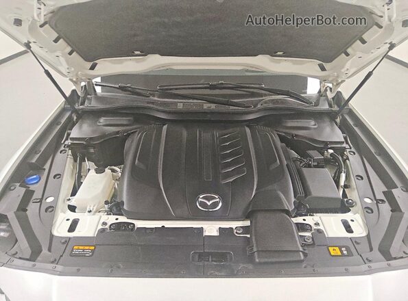 JM3KKCHD7R1149337 2024 MAZDA CX-90 White Widok komory silnika