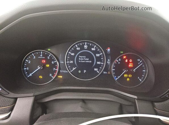 JM3KKCHD7R1149337 2024 MAZDA CX-90 White Widok zestawu wskaźników