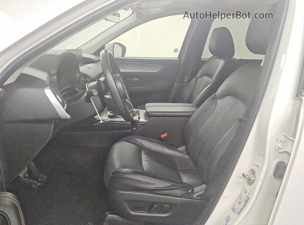JM3KKCHD7R1149337 2024 MAZDA CX-90 White Widok wnętrza z przodu