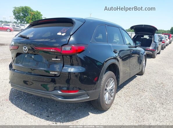JM3KKCHD9R1121443 2024 MAZDA CX-90 Black Հետևի աջ