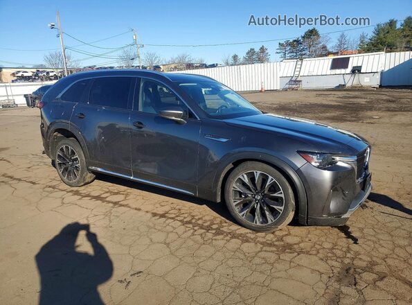 JM3KKDHAXR1106333 2024 MAZDA CX-90 Угольный Передняя правая четверть