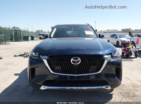 JM3KKDHD1R1107199 2024 MAZDA CX-90 Dark Blue Вид спереди