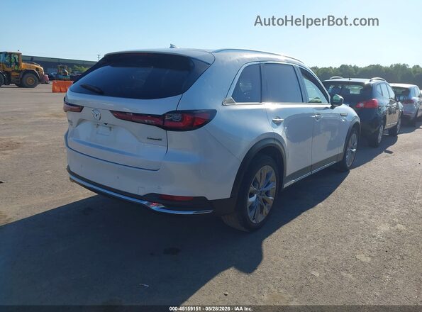 JM3KKDHD2R1136999 2024 MAZDA CX-90 White Հետևի աջ
