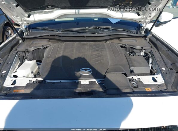 JM3KKDHD2R1136999 2024 MAZDA CX-90 White Հետևի տեսք