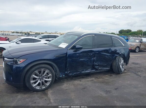 JM3KKDHD2R1182221 2024 MAZDA CX-90 Blue Vista frontal