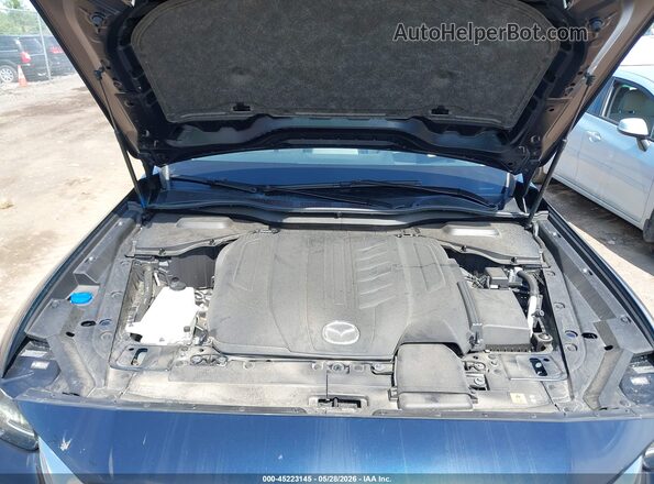 JM3KKDHD9R1164430 2024 MAZDA CX-90 Dark Blue Вид сзади