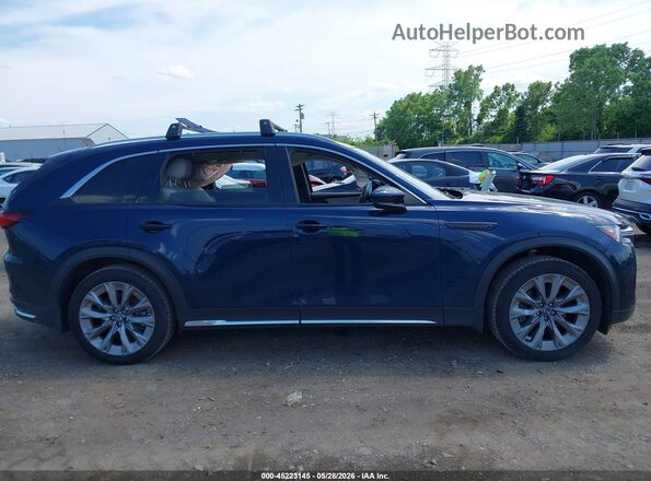 JM3KKDHD9R1164430 2024 MAZDA CX-90 Dark Blue Панорамный вид салона 360°