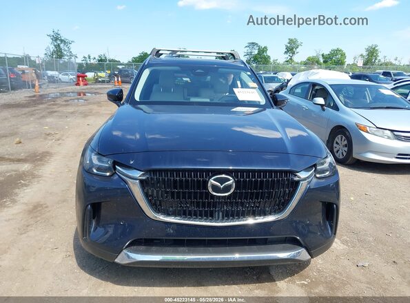 JM3KKDHD9R1164430 2024 MAZDA CX-90 Dark Blue Вид задней части салона