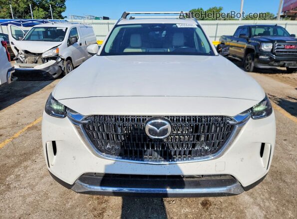 JM3KKDHDXR1180832 2024 MAZDA CX-90 White Widok z przodu