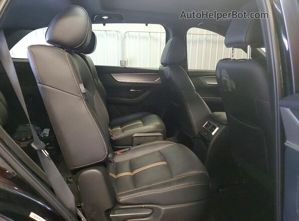 JM3KKEHA0R1104595 2024 MAZDA CX-90 Black Vista de los asientos traseros