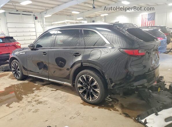 JM3KKEHA0R1104595 2024 MAZDA CX-90 Black Trasero izquierdo