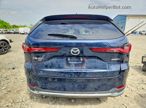 JM3KKEHA0T1355043 2026 MAZDA CX-90 Blue Հետևի տեսք