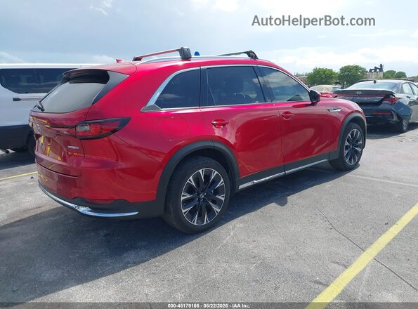 JM3KKEHA6S1256127 2025 MAZDA CX-90 PHEV Red Trasero derecho