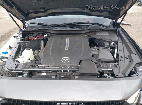 JM3KKEHA8S1231259 2025 MAZDA CX-90 PHEV Gray უკანა ხედი