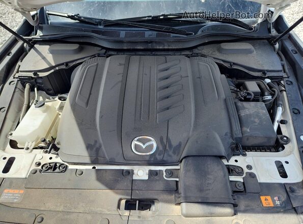 JM3KKEHC2R1137177 2024 MAZDA CX-90 White Vista interior trasera