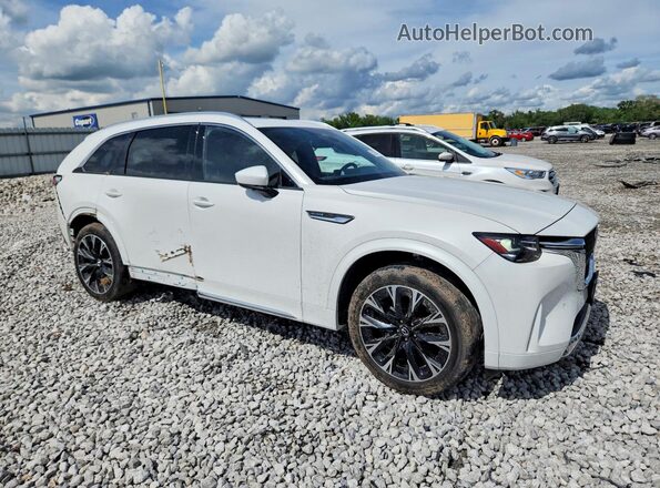 JM3KKEHC2R1137177 2024 MAZDA CX-90 White Delantero derecho