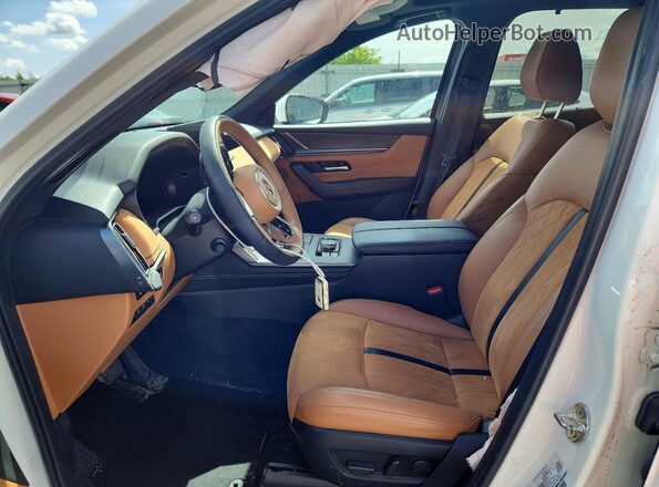 JM3KKEHC2R1137177 2024 MAZDA CX-90 White Vista interior delantera