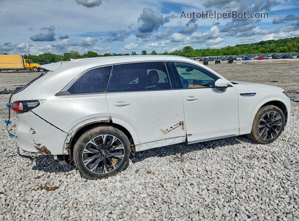 JM3KKEHC2R1137177 2024 MAZDA CX-90 White Trasero derecho