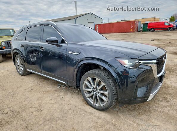 JM3KKEHC2R1177162 2024 MAZDA CX-90 Black წინა მარჯვენა