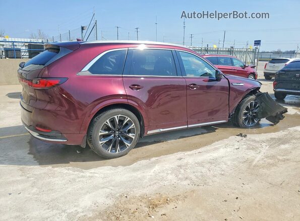JM3KKEHC2S1223109 2025 MAZDA CX-90 Burgundy Հետևի աջ