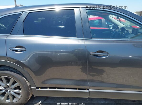 JM3TCABY6L0421701 2020 MAZDA CX-9 Gray Widok wnętrza z tyłu