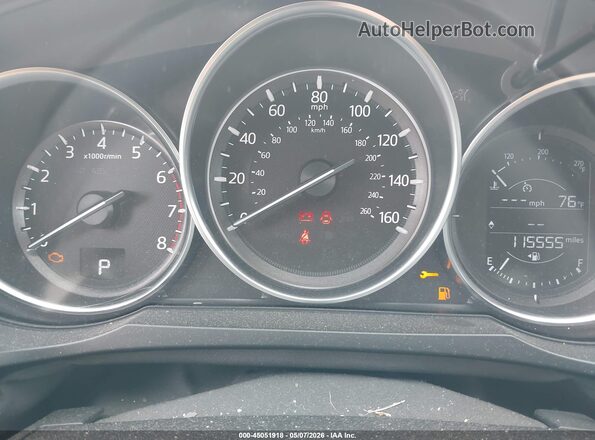 JM3TCABY9G0112228 2016 MAZDA CX-9 White Vista de los asientos traseros