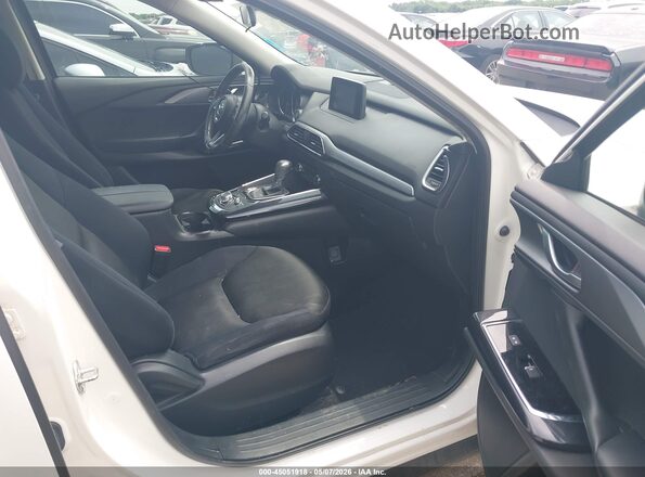 JM3TCABY9G0112228 2016 MAZDA CX-9 White Vista interior delantera