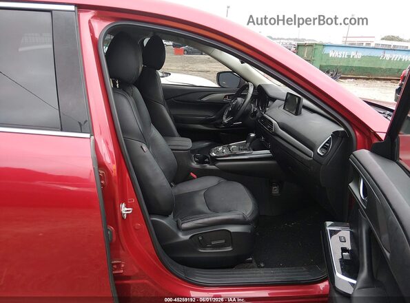 JM3TCACY0G0126372 2016 MAZDA CX-9 Бордовый Вид салона спереди