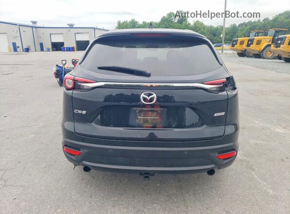 JM3TCACY2J0227128 2018 MAZDA CX-9 Black Вид ззаду