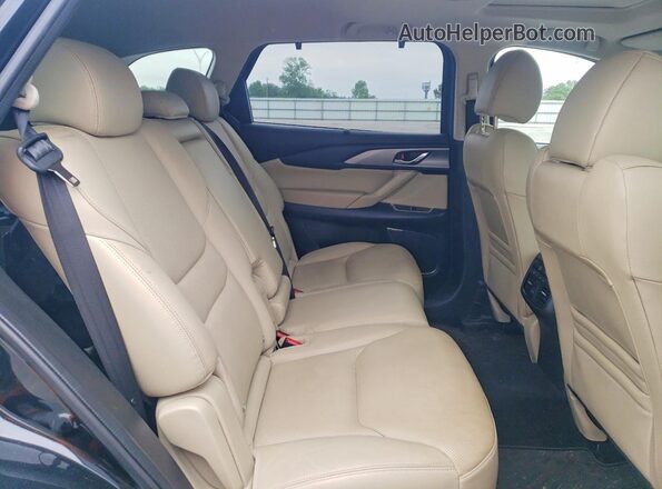 JM3TCACY2J0227128 2018 MAZDA CX-9 Black Вид задньої частини салону