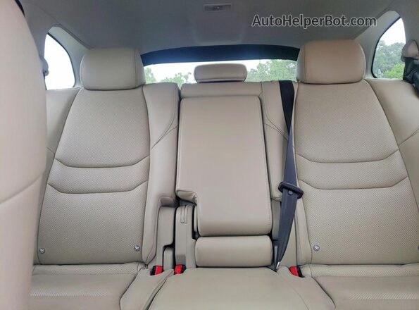 JM3TCACY2J0227128 2018 MAZDA CX-9 Black Вид задніх сидінь