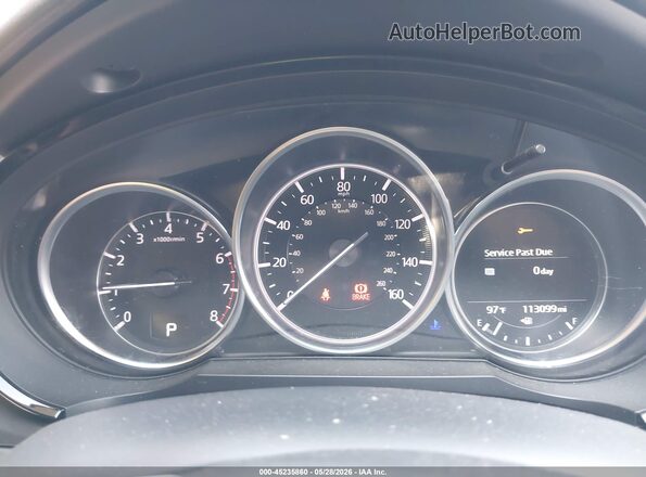 JM3TCACY3K0302811 2019 MAZDA CX-9 Burgundy Vista de los asientos traseros