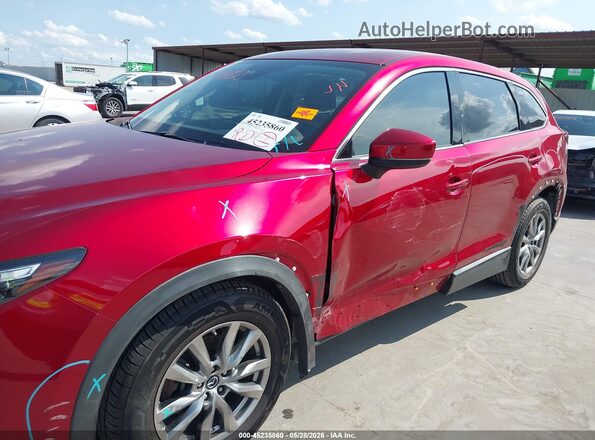 JM3TCACY3K0302811 2019 MAZDA CX-9 Burgundy Vista frontal
