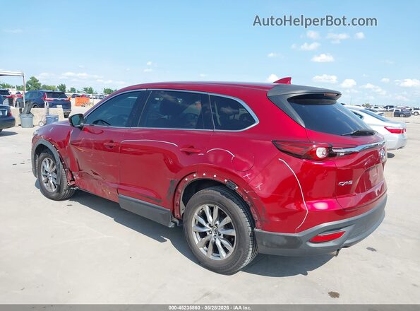 JM3TCACY3K0302811 2019 MAZDA CX-9 Burgundy Trasero izquierdo