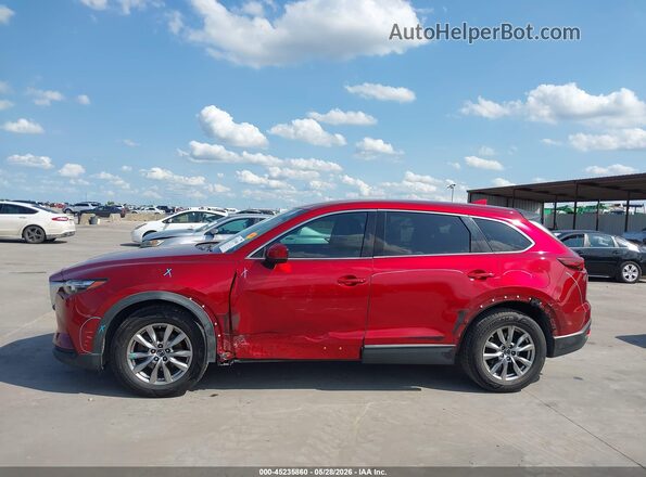 JM3TCACY3K0302811 2019 MAZDA CX-9 Burgundy Vista interior de 360 grados