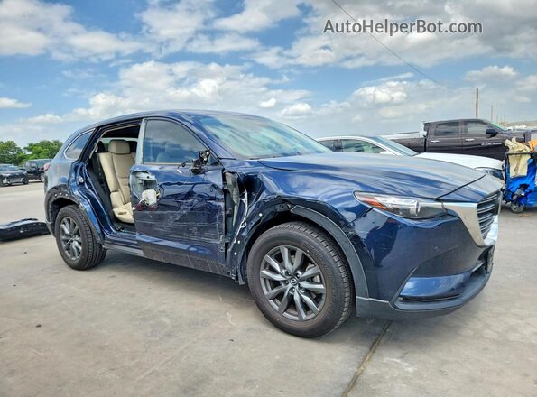 JM3TCACY3L0408421 2020 MAZDA CX-9 Blue Front right